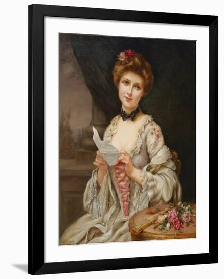 The Love Letter-Francois Martin-kavel-Framed Giclee Print