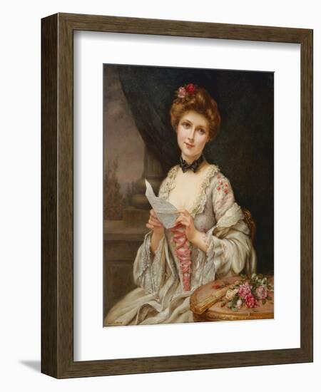 The Love Letter-Francois Martin-kavel-Framed Giclee Print