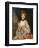 The Love Letter-Francois Martin-kavel-Framed Giclee Print