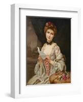 The Love Letter-Francois Martin-kavel-Framed Giclee Print