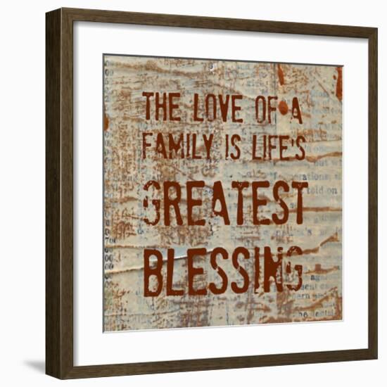 The Love of a Family-Irena Orlov-Framed Art Print