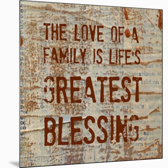 The Love of a Family-Irena Orlov-Mounted Art Print