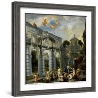 The Love of Cupid and Psyche, Ca. 1630-Jacob Jordaens-Framed Giclee Print