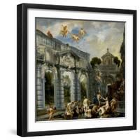 The Love of Cupid and Psyche, Ca. 1630-Jacob Jordaens-Framed Giclee Print