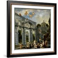 The Love of Cupid and Psyche, Ca. 1630-Jacob Jordaens-Framed Giclee Print