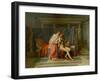 The Love of Paris and Helen-Jacques-Louis David-Framed Giclee Print