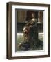 The Love of the Poet, Sordello and Cunizza, 1864-Federico Faruffini-Framed Giclee Print