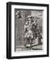 The Love Serenade. after an 18th Century Work in Illustrierte Sittengeschichte Vom Mittelalter Bis-null-Framed Giclee Print