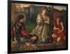 The Love song, 1868-77-Edward Burne-Jones-Framed Giclee Print