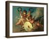 The Love Target, 1758-Francois Boucher-Framed Giclee Print