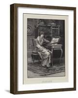 The Love Token-Herbert Gandy-Framed Giclee Print