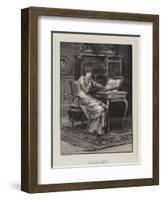 The Love Token-Herbert Gandy-Framed Giclee Print