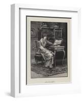 The Love Token-Herbert Gandy-Framed Giclee Print