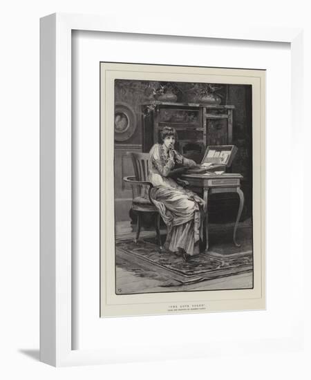 The Love Token-Herbert Gandy-Framed Giclee Print