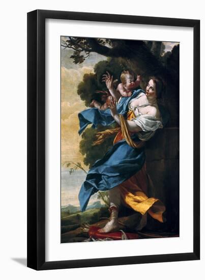 The Love Which Is Avenged, 17th Century-Simon Vouet-Framed Giclee Print