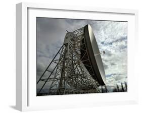 The Lovell Telescope at Jodrell Bank Observatory in Cheshire, England-Stocktrek Images-Framed Photographic Print