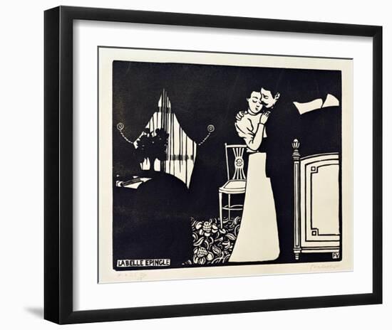 The Lovely Tie Pin-Félix Vallotton-Framed Giclee Print