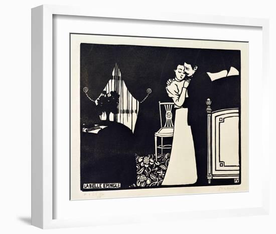 The Lovely Tie Pin-Félix Vallotton-Framed Giclee Print