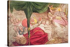 The Lover's Dream, 24th January 1795-James Gillray-Stretched Canvas