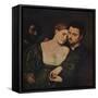 'The Lovers', 1525-1530 (c1940)-Paris Bordone-Framed Stretched Canvas