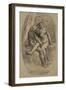 The Lovers, 1846-50-Jean-Francois Millet-Framed Giclee Print