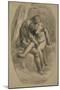 The Lovers, 1846-50-Jean-Francois Millet-Mounted Giclee Print