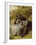 The Lovers, 1855-William Powell Frith-Framed Giclee Print