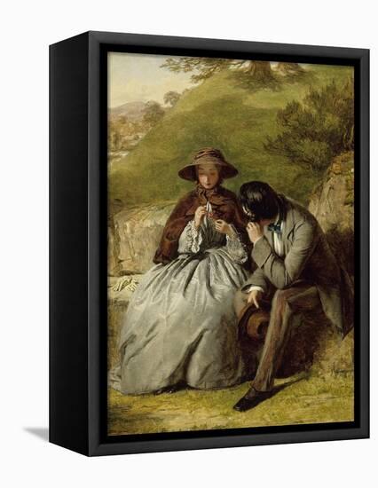 The Lovers, 1855-William Powell Frith-Framed Stretched Canvas