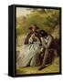 The Lovers, 1855-William Powell Frith-Framed Stretched Canvas