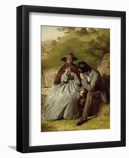 The Lovers, 1855-William Powell Frith-Framed Giclee Print