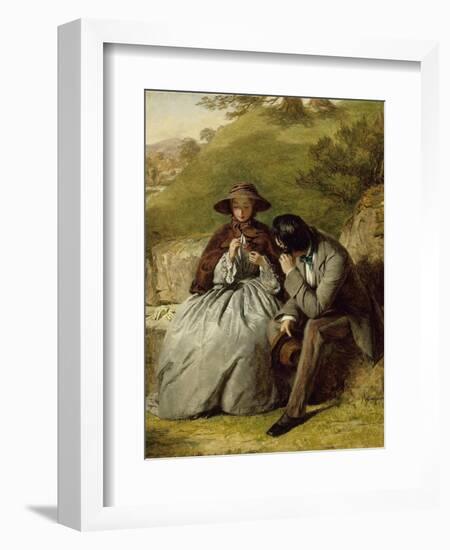 The Lovers, 1855-William Powell Frith-Framed Giclee Print