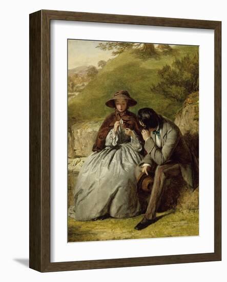 The Lovers, 1855-William Powell Frith-Framed Giclee Print