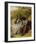 The Lovers, 1855-William Powell Frith-Framed Giclee Print