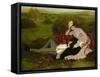 The Lovers, 1870-Merse Pal Szinyei-Framed Stretched Canvas