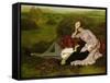 The Lovers, 1870-Merse Pal Szinyei-Framed Stretched Canvas