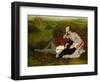 The Lovers, 1870-Merse Pal Szinyei-Framed Giclee Print