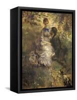 The Lovers, 1875-Pierre-Auguste Renoir-Framed Stretched Canvas