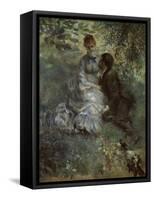 The Lovers, 1875-Pierre-Auguste Renoir-Framed Stretched Canvas