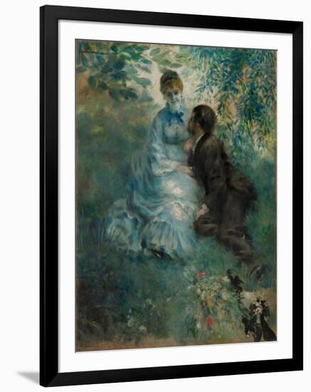 The Lovers, 1875-Pierre Auguste Renoir-Framed Giclee Print