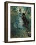 The Lovers, 1875-Pierre Auguste Renoir-Framed Giclee Print