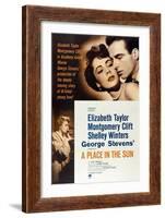 The Lovers, 1951, "A Place In the Sun" Directed by George Stevens-null-Framed Giclee Print