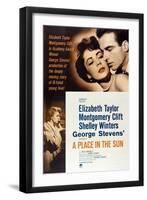 The Lovers, 1951, "A Place In the Sun" Directed by George Stevens-null-Framed Giclee Print