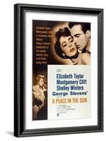 The Lovers, 1951, "A Place In the Sun" Directed by George Stevens-null-Framed Giclee Print