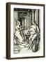 'The Lovers' by Israel van Meckenem-Israhel van, the younger Meckenem-Framed Giclee Print