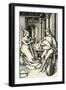 'The Lovers' by Israel van Meckenem-Israhel van, the younger Meckenem-Framed Giclee Print