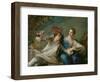 The Lovers (Chivalric Scene), 1744-Jean-Marc Nattier-Framed Giclee Print