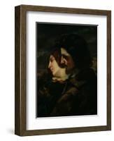 The Lovers in the Countryside, after 1844-Gustave Courbet-Framed Giclee Print