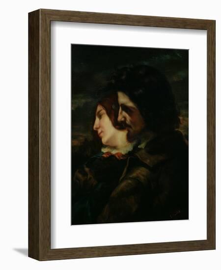 The Lovers in the Countryside, after 1844-Gustave Courbet-Framed Giclee Print