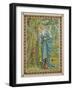 The Lovers' Tree-Walter Crane and Kate Greenaway-Framed Giclee Print