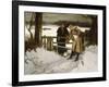 The Lovers Vow' (Scene c.1800)-William Holyoake-Framed Giclee Print